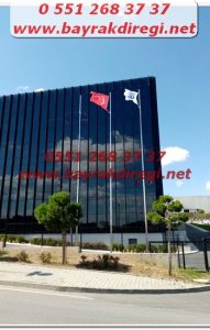 Sirket Icin Bayrak Diregi 2 191x300, Bayrak Direği / Bayrak Direği İmalatı