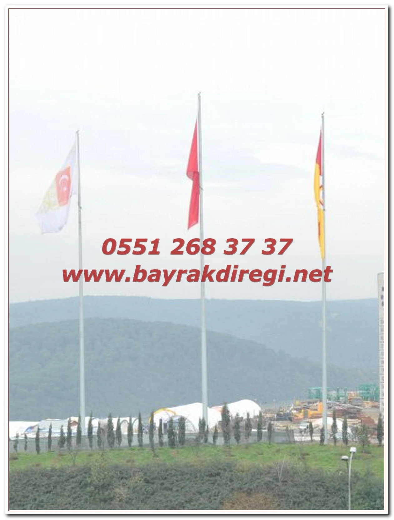 Bayrak Diregi Galvaniz 4 1, Bayrak Direği / Bayrak Direği İmalatı