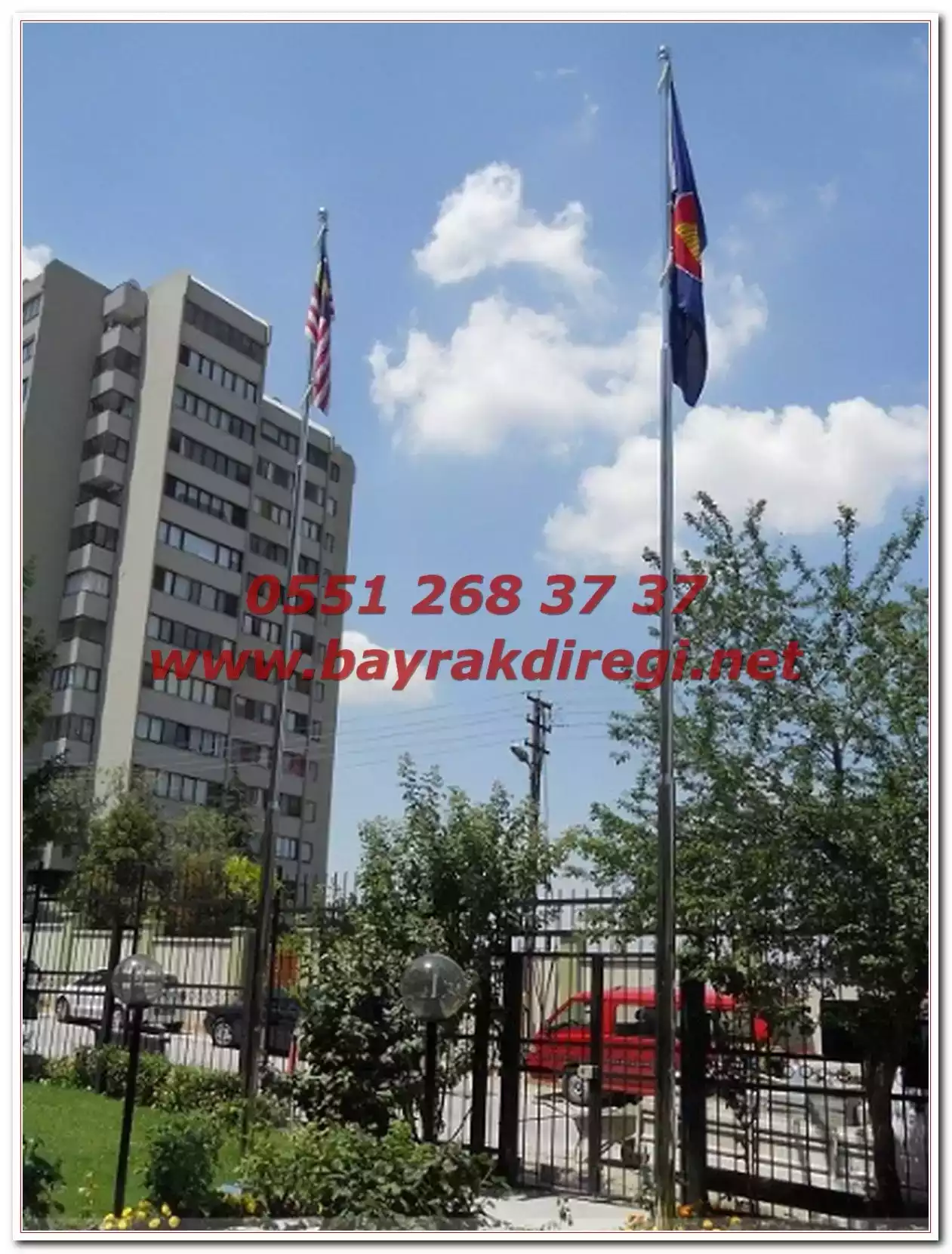 Bayrak Diregi Paslanmaz 2 1, Bayrak Direği / Bayrak Direği İmalatı